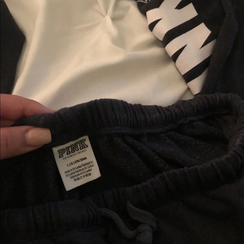 Grey VS PINK Sweats